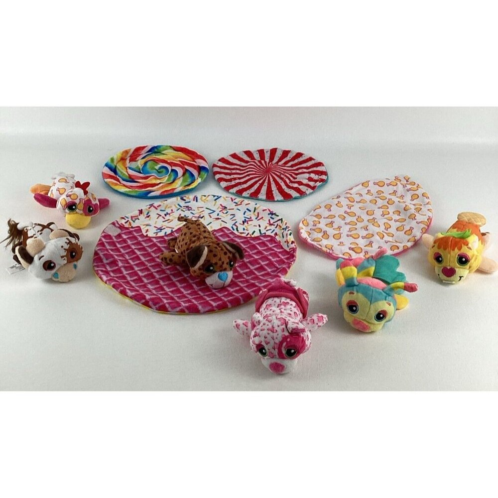 Cutetitos Babitos Plush Stuffed Animal Toy Lot Wraps Chicken Bumblebee Beaver